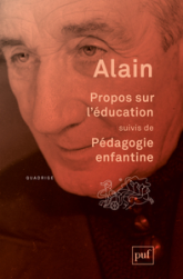 Propos sur l'éducation, suivis de Pédagogie enfantine