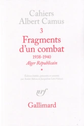 Cahiers Albert Camus