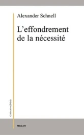 L'EFFONDREMENT DE LA NECESSITE