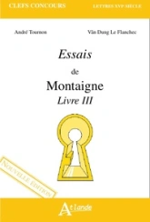 Essais de Montaigne, tome 3