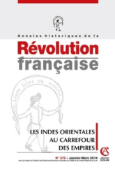 Annales historiques de la Révolution française nº375 : Les Indes orientales au carrefour des Empires