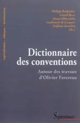 DICTIONNAIRE DES CONVENTIONS