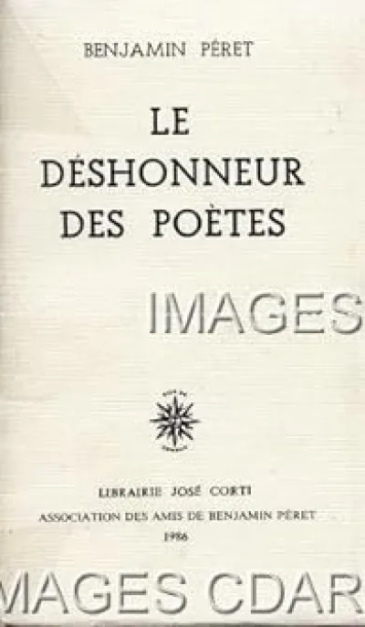 Le déshonneur des poètes