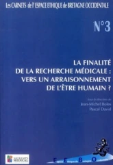 CARNETS ESPACE ETHIQUE SOIN BRETAGNE OCCIDENTALE N 3 SPIRITUALITE LA FINALITE DE