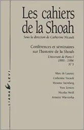 Les Cahiers de la Shoah 1995-1996