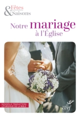 Notre mariage à l'église - Nouvelle maquette 2020 Pack 10 exemplaires