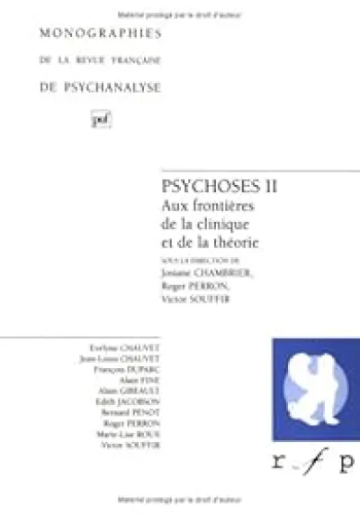 Psychose, tome 2 : Aux frontières de la clinique et de la théorie