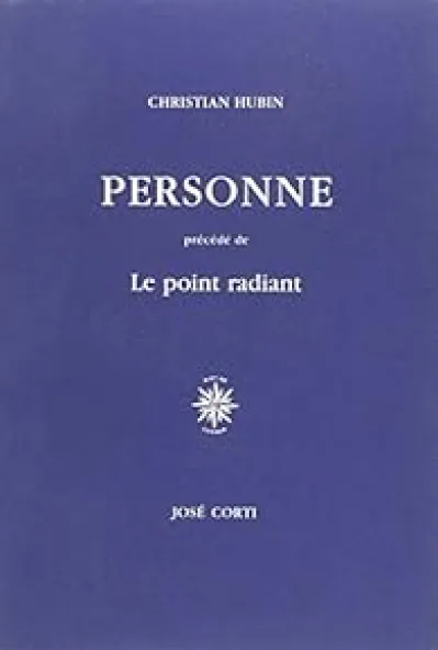 Personne, précédé de' Le Point radiant