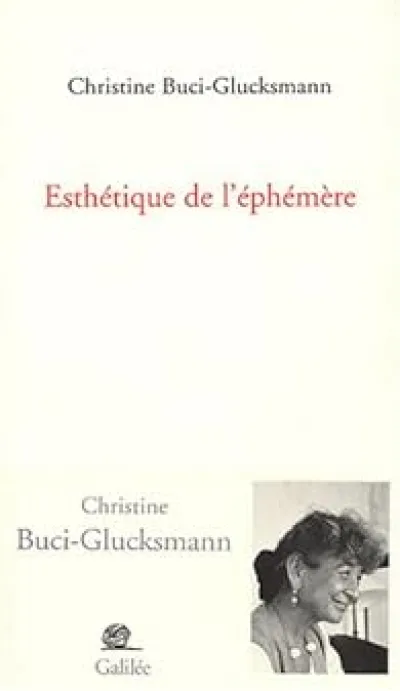 Esthétique de l'éphémère