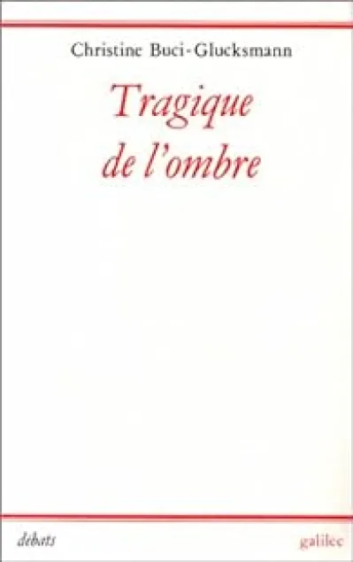 Tragique de l'ombre : Shakespeare et le maniérisme