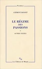 Le regime des passions