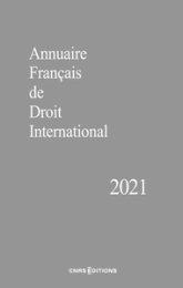 Annuaire Français de Droit International 2021