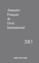 Annuaire français de droit international 59-2013