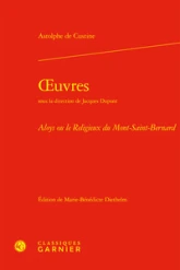 Oeuvres - aloys ou le religieux du mont-saint-bernard: ALOYS OU LE RELIGIEUX DU MONT-SAINT-BERNARD