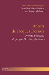 Appels de Jacques Derrida