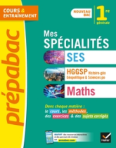 Prépabac Mes spécialités SES, HGGSP, Maths 1re générale