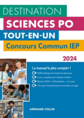 Destination Sciences Po - Concours commun IEP 2024