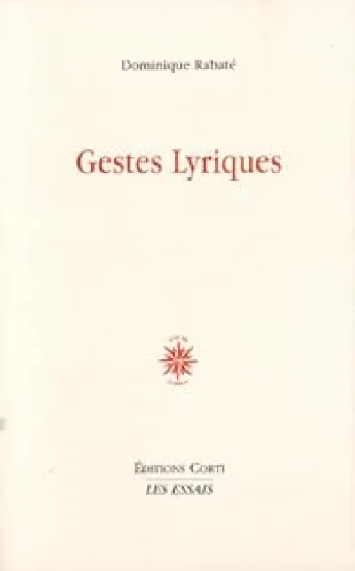 Gestes lyriques