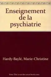 ENSEIGNEMENT DE LA PSYCHIATRIE