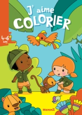 J'aime colorier (4-6 ans) (La jungle)