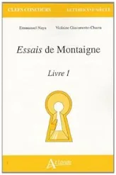 Essais de Montaigne, tome 1