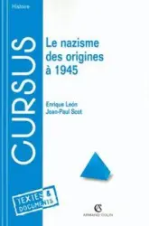 Le nazisme des origines à 1945