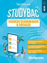 Sciences économiques et sociales - Terminale