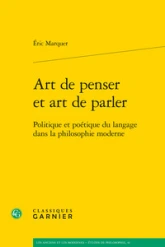 Art de penser et art de parler