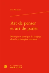 Art de penser et art de parler