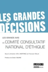 les grands avis du comité consultatif national d'ethique