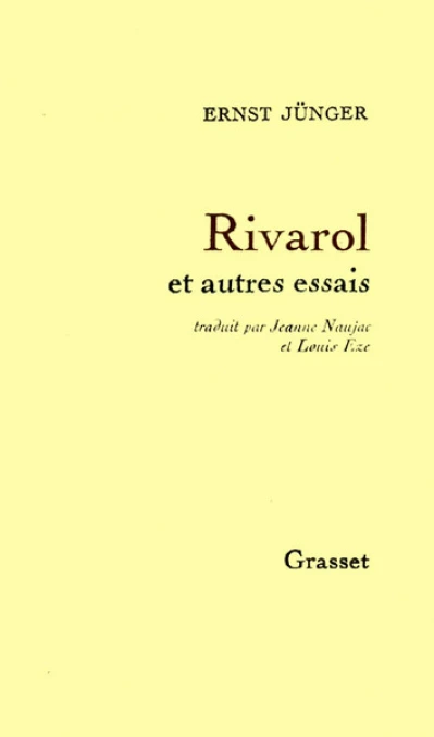 Rivarol et autres essais