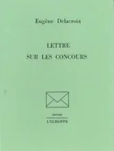 Lettre sur les concours