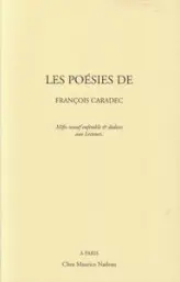 Les poésies de François Caradec