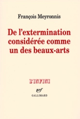 De l'extermination considérée comme un des beaux-arts