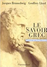 Savoir grec, dictionnaire critique (Le)