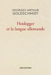 Heidegger et la langue allemande