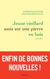 Jeune vieillard assis sur une pierre en bois: Nouvelles