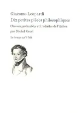 Dix petites pièces philosophiques : Operette morali