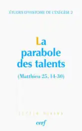 La parabole des talents (Matthieu 25, 14-30)