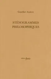 Sténogrammes philosophiques