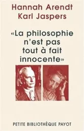 La philosophie n'est pas tout à fait innocente