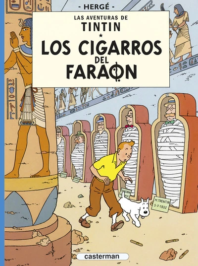 Les aventures de Tintin, tome 4 : Les Cigares du pharaon