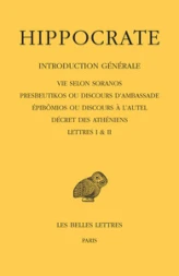 Tome I, 1re partie : Introduction générale