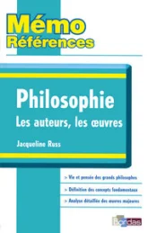 Mémo Références - Philosophie Les auteurs, Les oeuvres