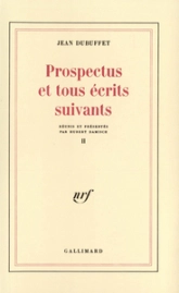 Prospectus et tous écrits suivants, tome 2