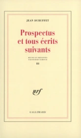 Prospectus et tous écrits suivants