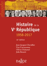 Histoire de la Ve République - 1958-2017