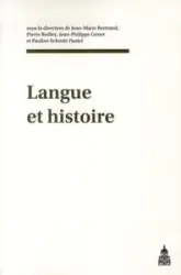 Langue et histoire