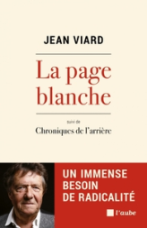 La page blanche - Suivi de chroniques de l'arrière