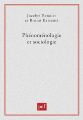 Phénoménologie et sociologie